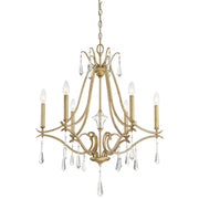Minka-Lavery - 4446-582 - Six Light Chandelier - Laurel Estate - Brio Gold