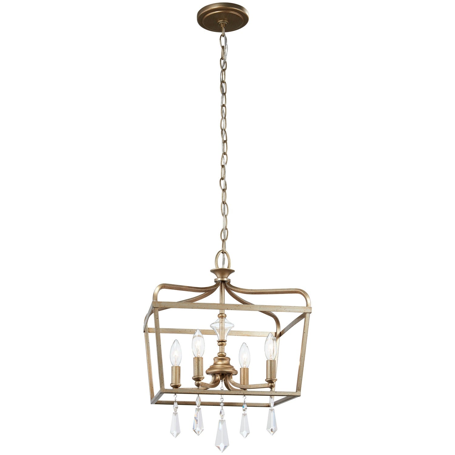 Minka-Lavery - 4447-582 - Four Light Pendant - Laurel Estate - Brio Gold