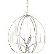 Minka-Lavery - 4989-613 - Nine Light Chandelier - Tilbury - Polished Nickel