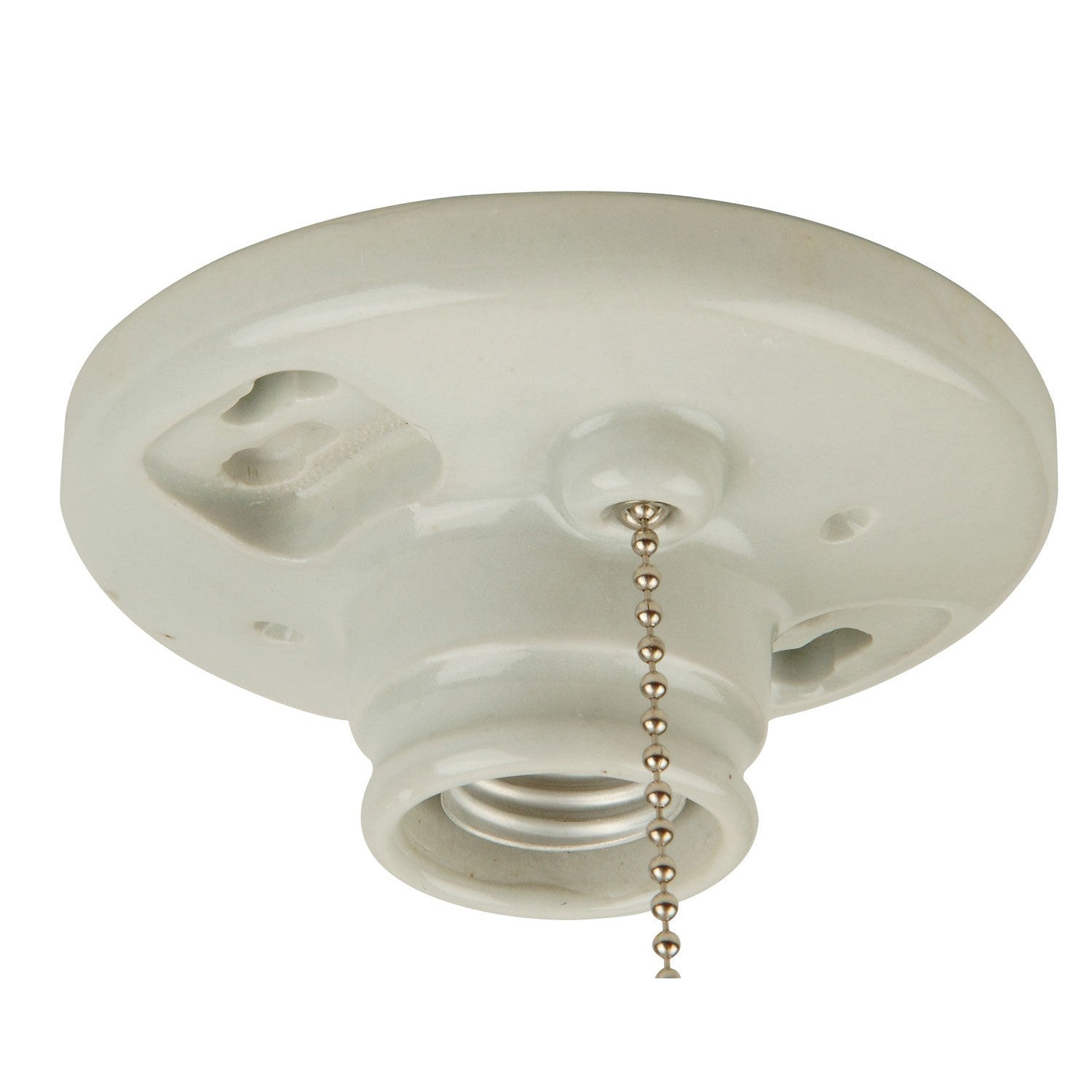 Craftmade - K858-SO - Keyless Lamp Holder - Keyless Fixtures and Access. - White