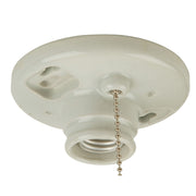 Craftmade - K858-SO - Keyless Lamp Holder - Keyless Fixtures and Access. - White