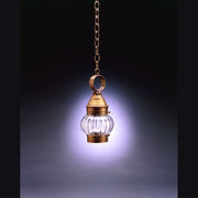 Northeast Lantern - 2012-AB-MED-OPT - One Light Hanging Lantern - Cageless Onion - Antique Brass