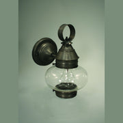 Northeast Lantern - 2025-DB-MED-CLR - One Light Wall Mount - Cageless Onion - Dark Brass