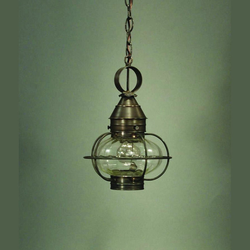 Northeast Lantern - 2522-DB-MED-OPT - One Light Hanging Lantern - Onion - Dark Brass