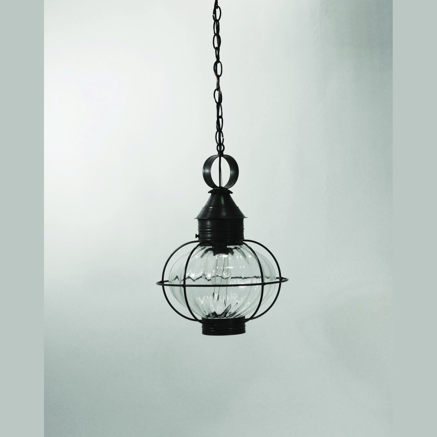Northeast Lantern - 2542-DB-MED-OPT - One Light Hanging Lantern - Onion - Dark Brass