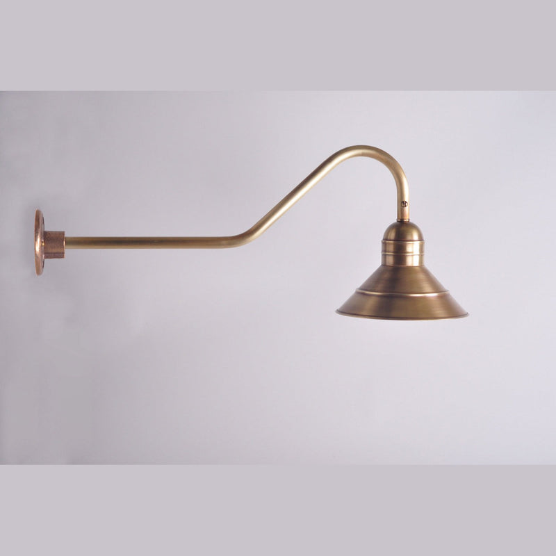 Northeast Lantern - 3426-AB-MED - One Light Wall Mount - Barn - Antique Brass