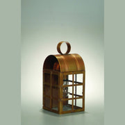 Northeast Lantern - 6131-AB-MED-CLR-NS - One Light Wall Mount - Adams - Antique Brass
