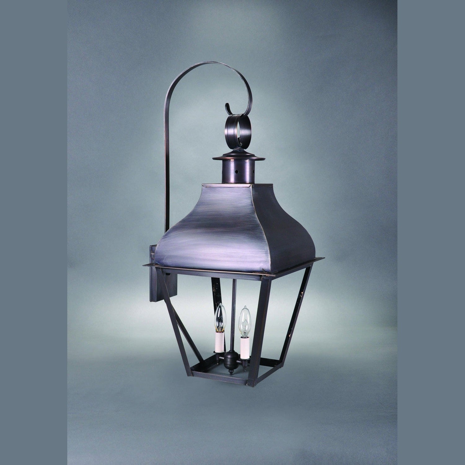 Northeast Lantern - 7647-DAB-LT2-CLR - Two Light Wall Mount - Stanfield - Dark Antique Brass