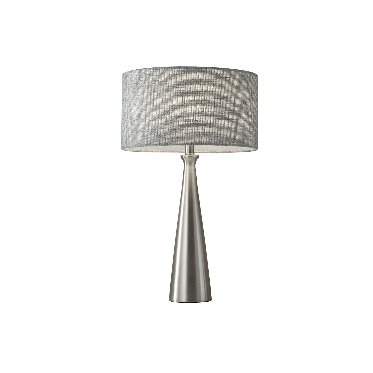 Adesso Home - 1517-22 - Table Lamp - Linda - Brushed Steel