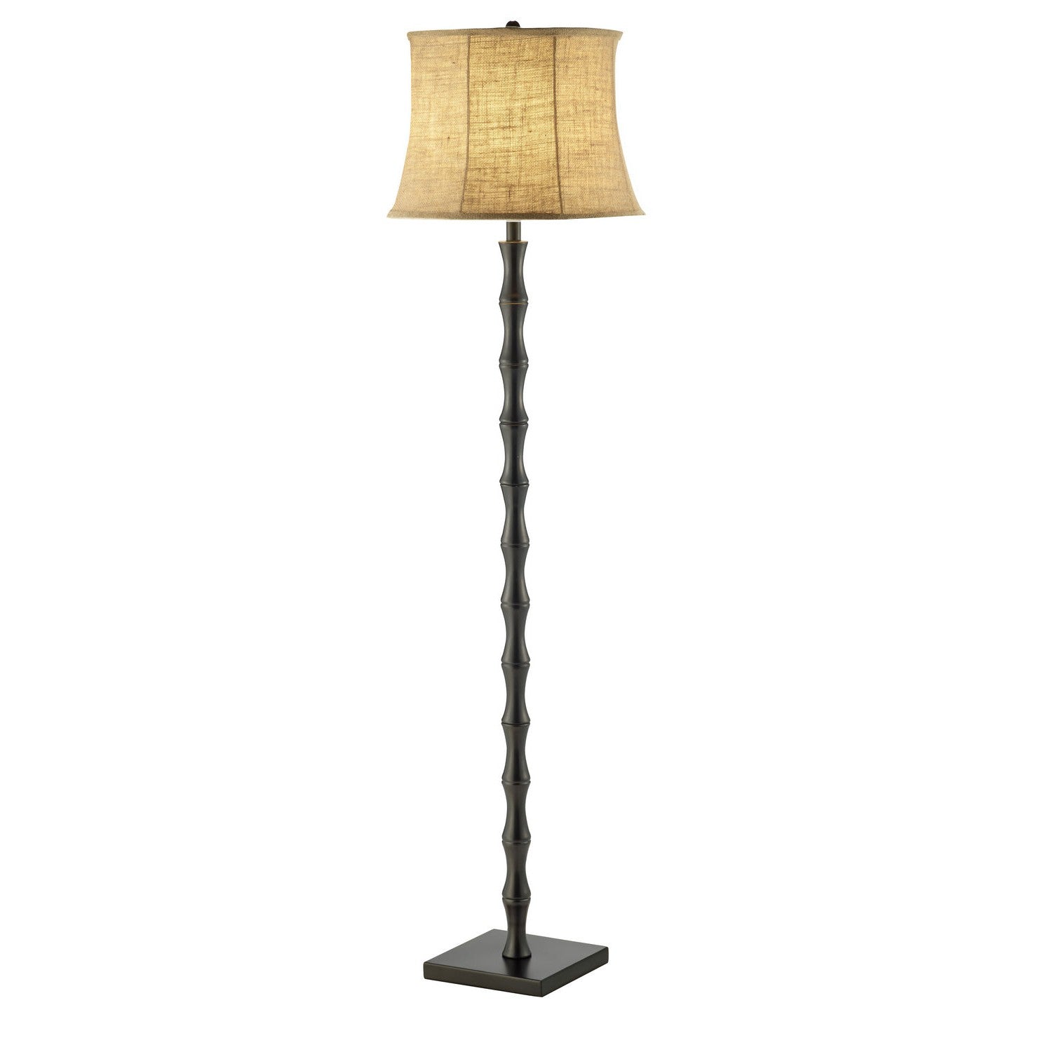 Adesso Home - 1523-01 - Floor Lamp - Stratton - Black Painted