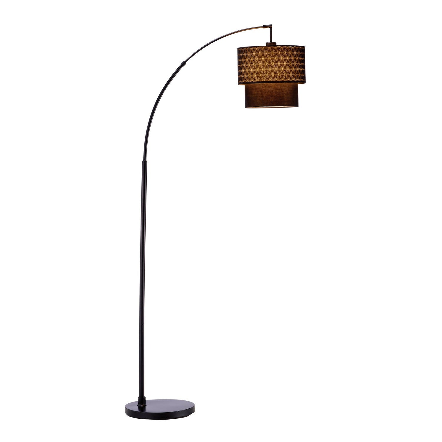 Adesso Home - 3029-01 - Arc Lamp - Gala - Black
