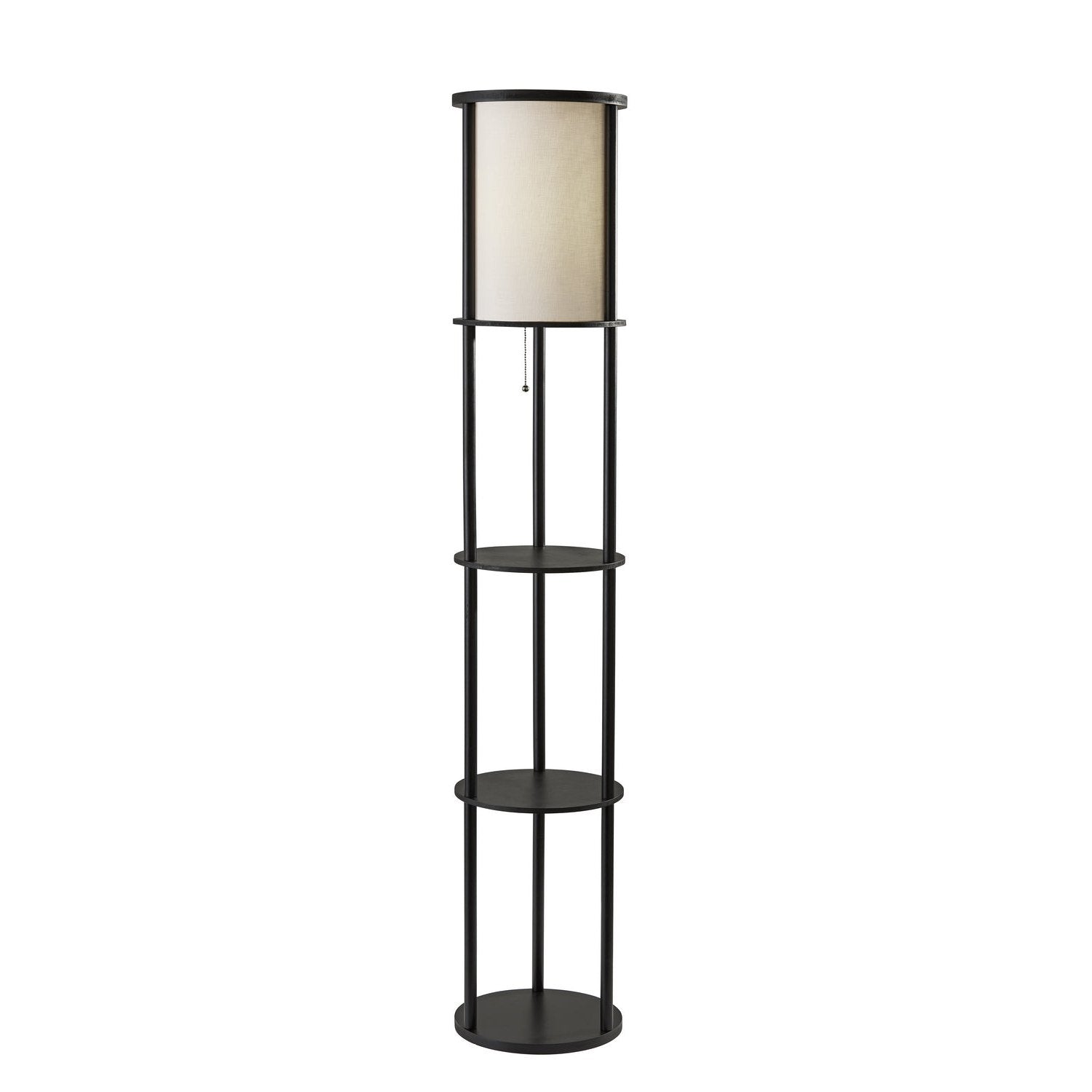 Adesso Home - 3117-01 - Floor Lamp - Stewart - Black