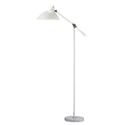 Adesso Home - 3169-02 - Floor Lamp - Peggy - White Marble