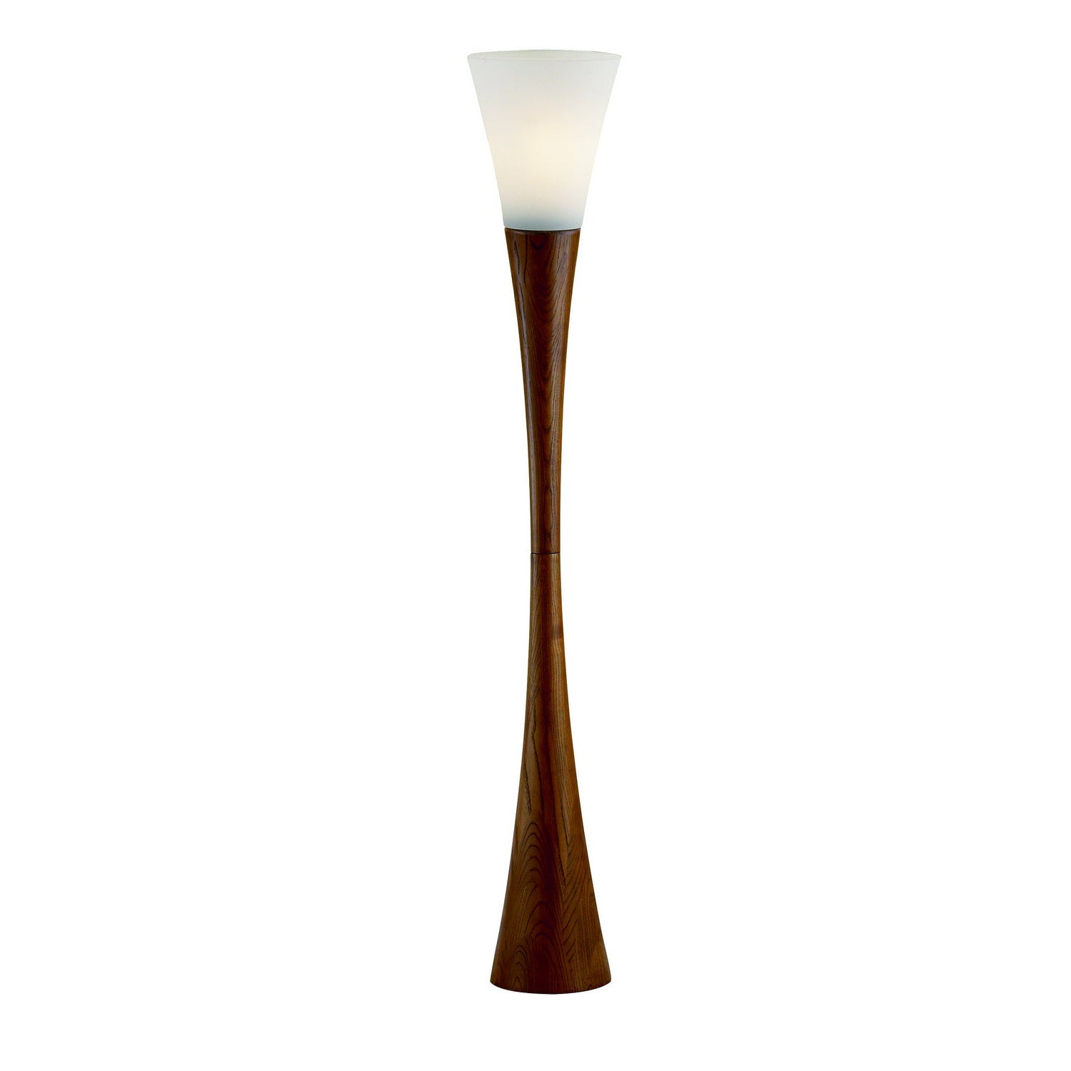 Adesso Home - 3201-15 - Floor Lamp - Espresso - Walnut Wood