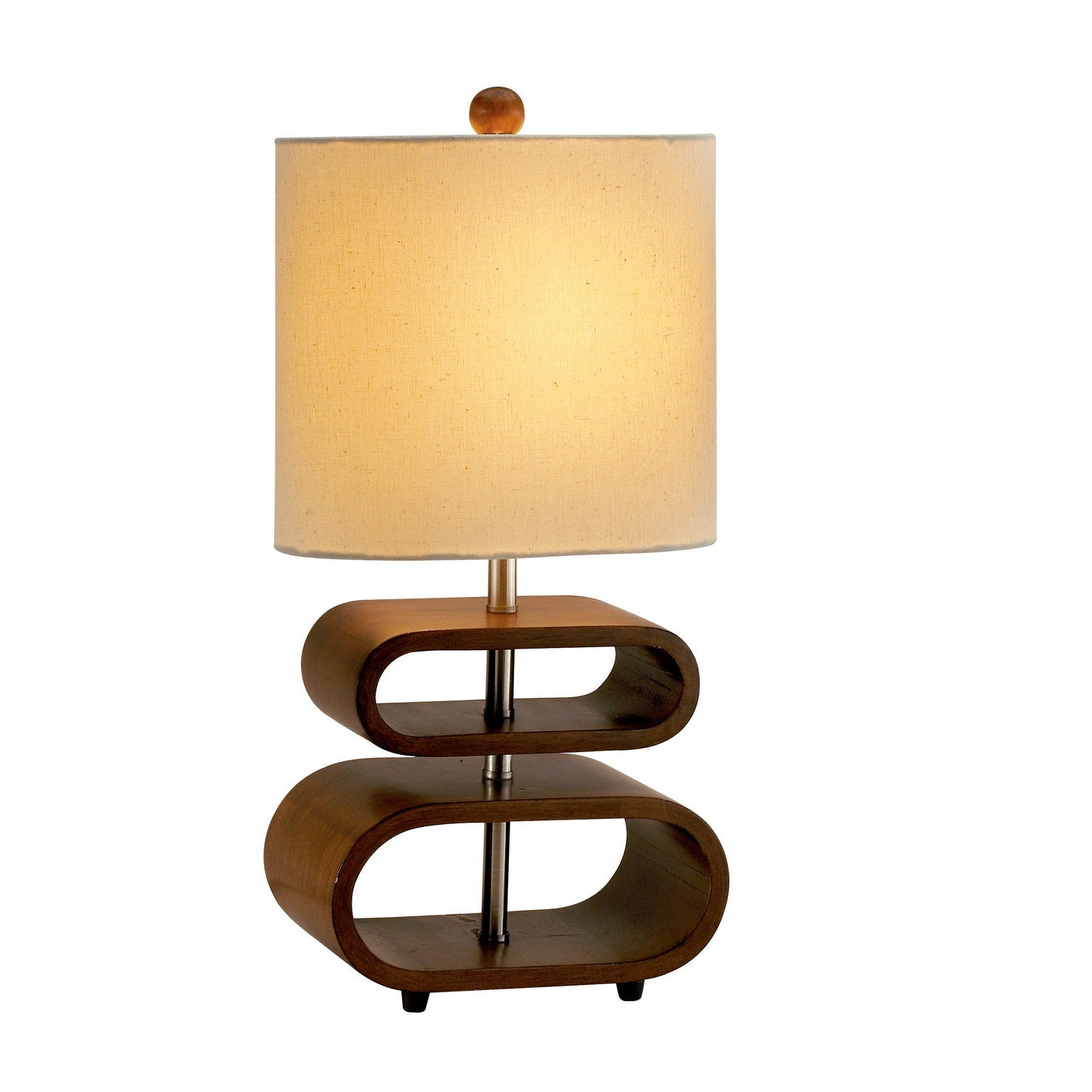 Adesso Home - 3202-15 - Table Lamp - Rhythem - Walnut