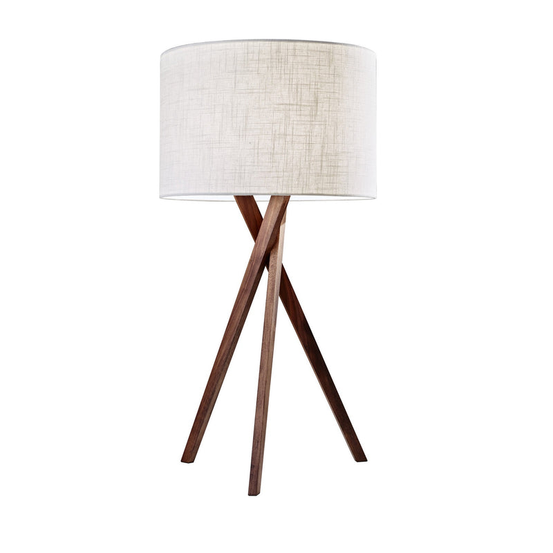 Adesso Home - 3226-15 - Table Lamp - Brooklyn - Walnut Wood