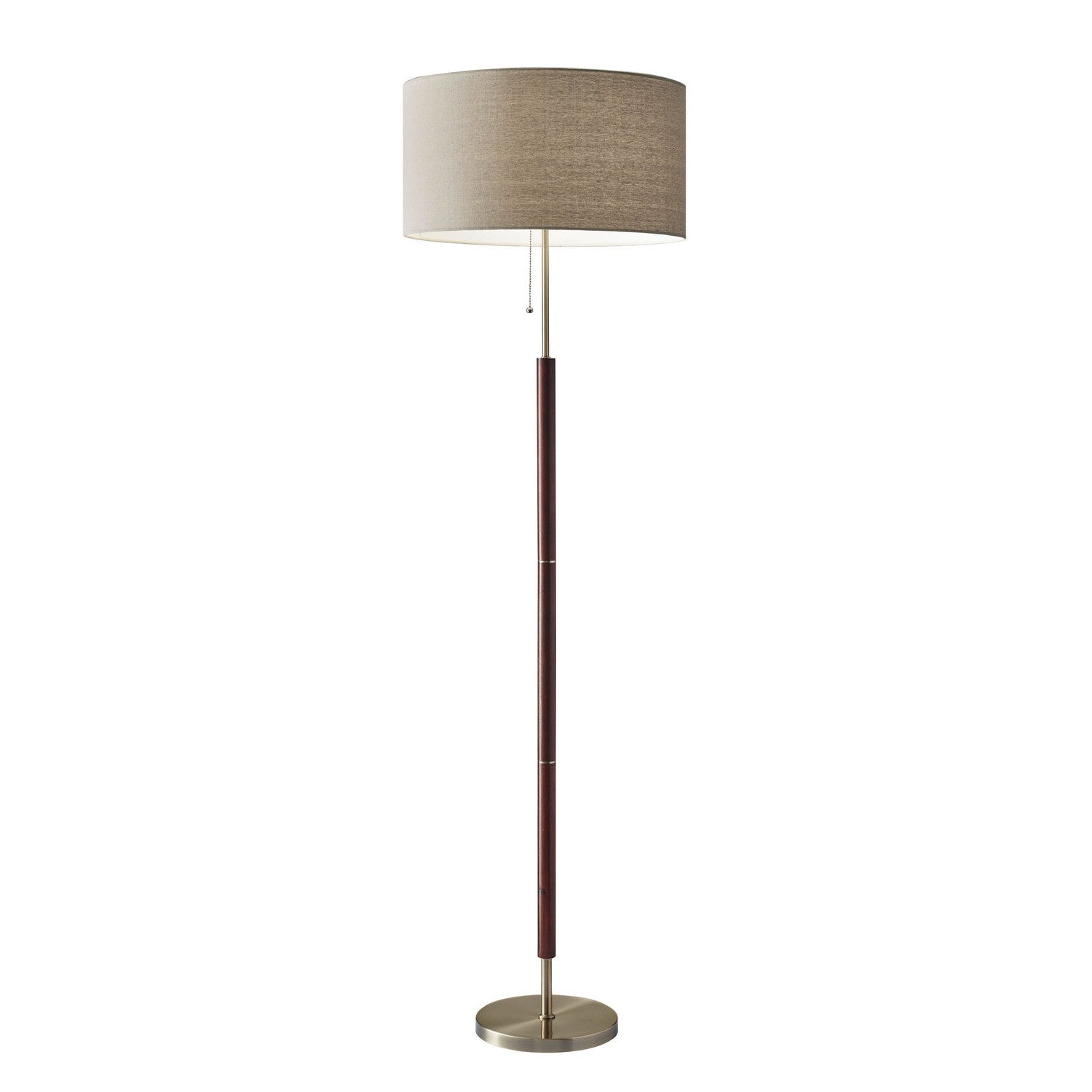 Adesso Home - 3377-15 - Floor Lamp - Hamilton - Antique Brass