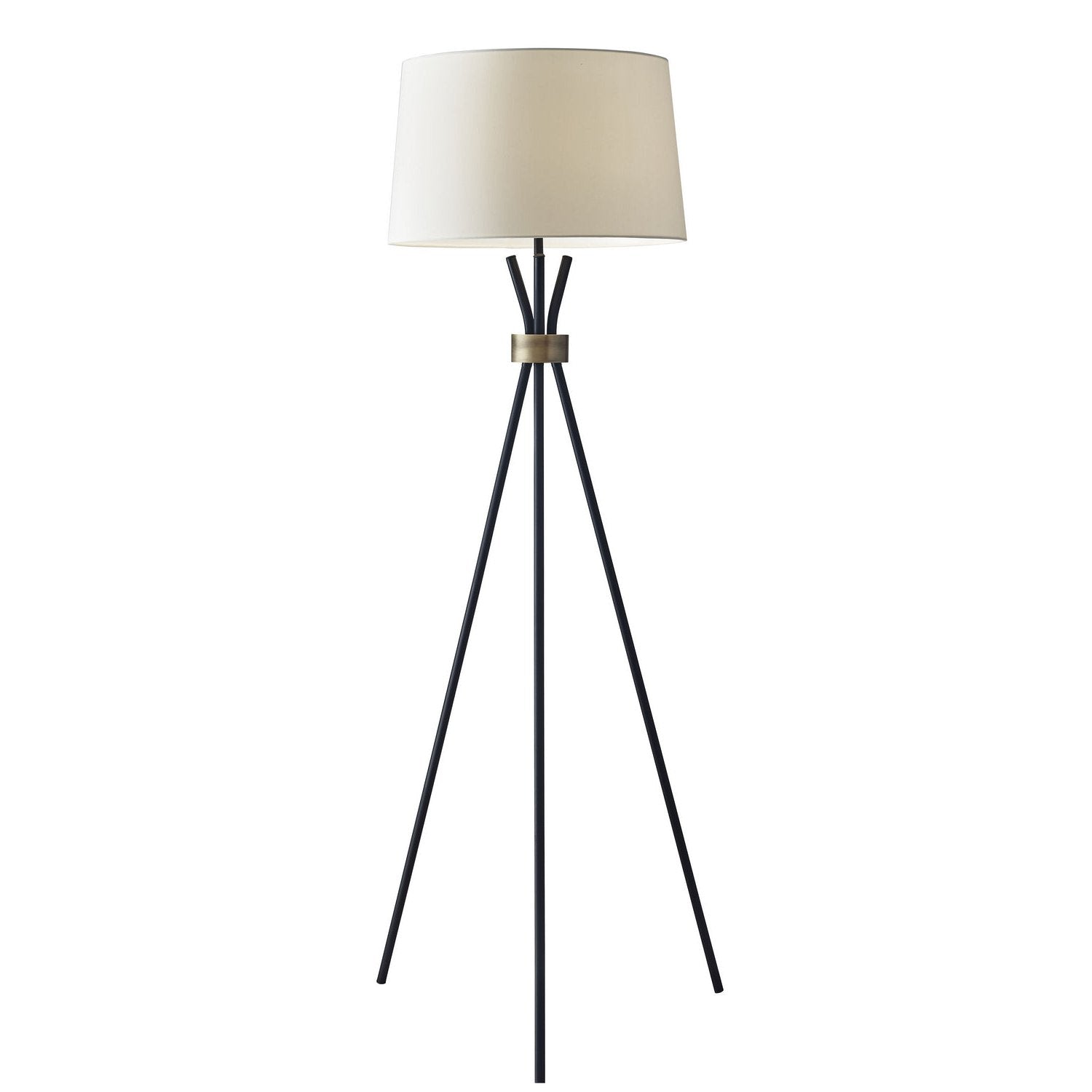 Adesso Home - 3835-01 - Floor Lamp - Benson - Black