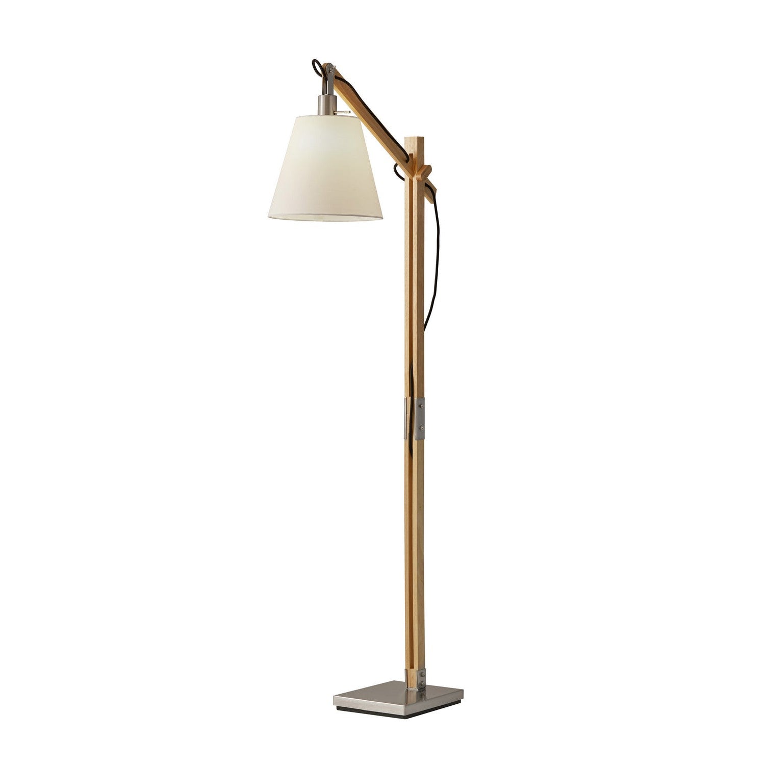 Adesso Home - 4089-12 - Floor Lamp - Walden - Brushed Steel