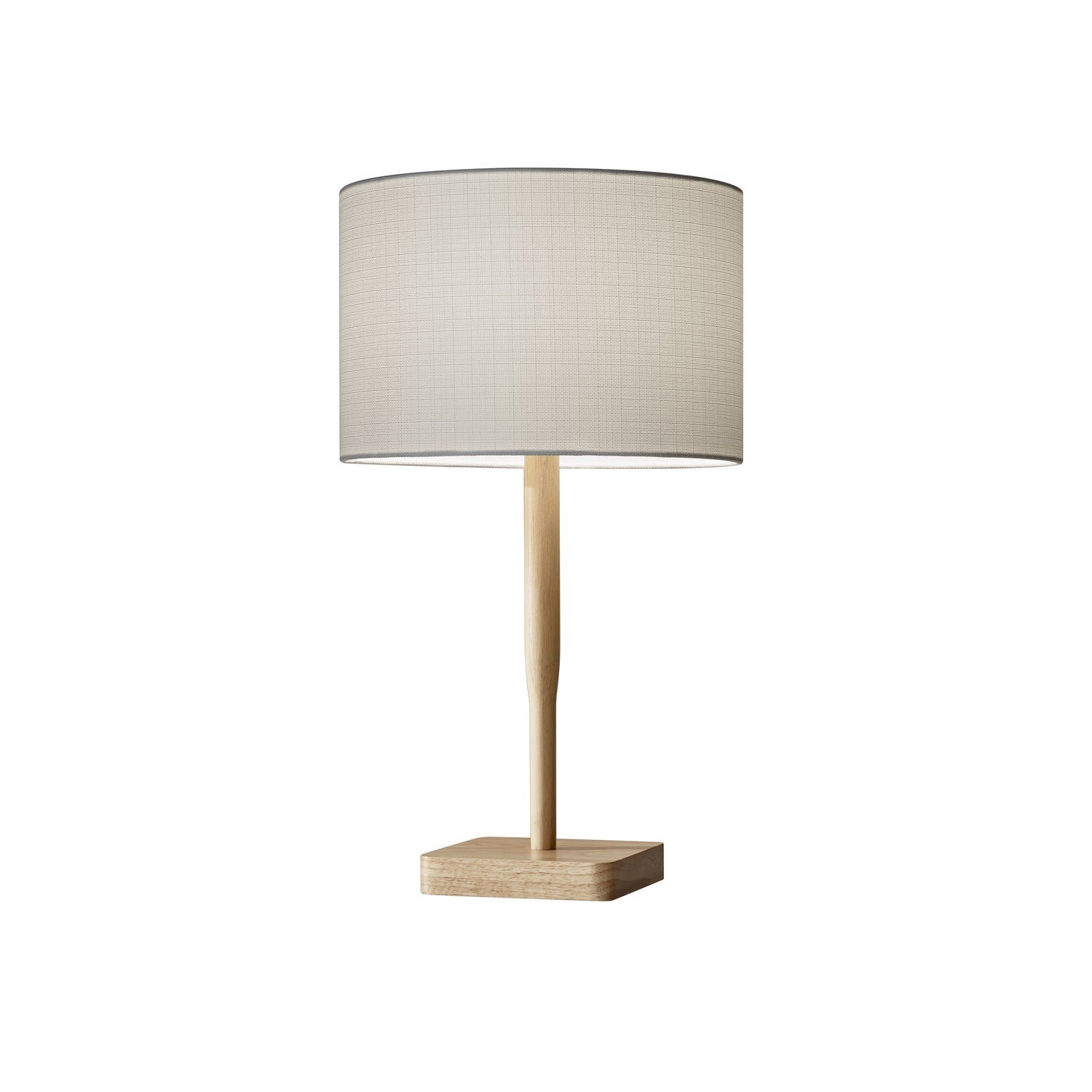 Adesso Home - 4092-12 - Table Lamp - Ellis - Natural Rubber Wood