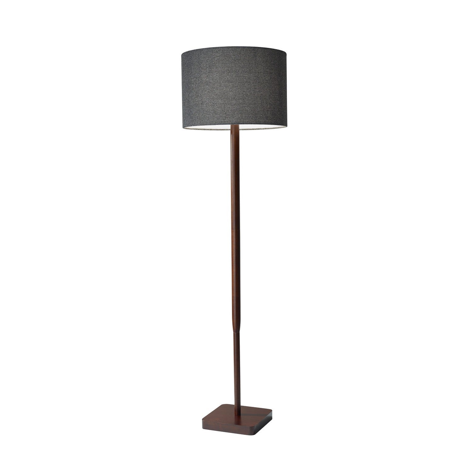 Adesso Home - 4093-15 - Floor Lamp - Ellis - Walnut Rubber Wood