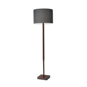 Adesso Home - 4093-15 - Floor Lamp - Ellis - Walnut Rubber Wood