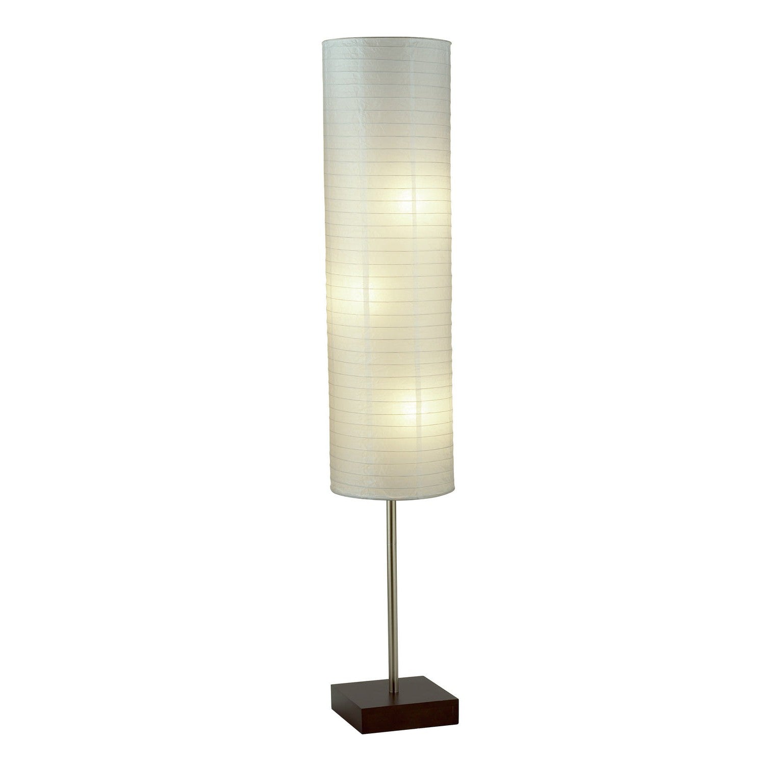 Adesso Home - 4099-15 - Three Light Floor Lamp - Gyoza - Square