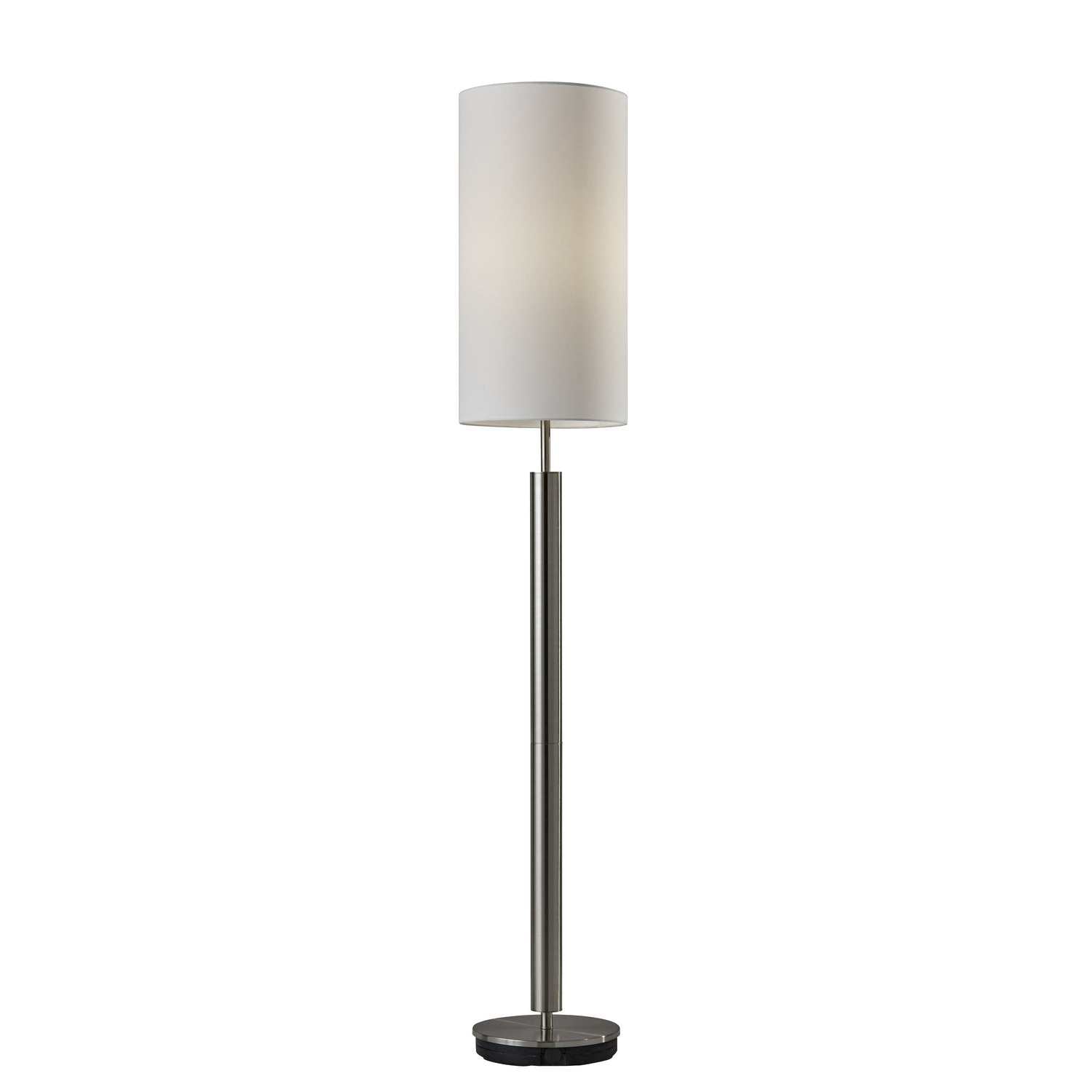 Adesso Home - 4174-22 - Floor Lamp - Hollywood - Brushed Steel