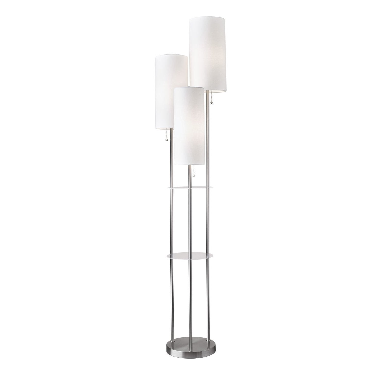 Adesso Home - 4305-22 - Three Light Floor Lamp - Trio - Metal