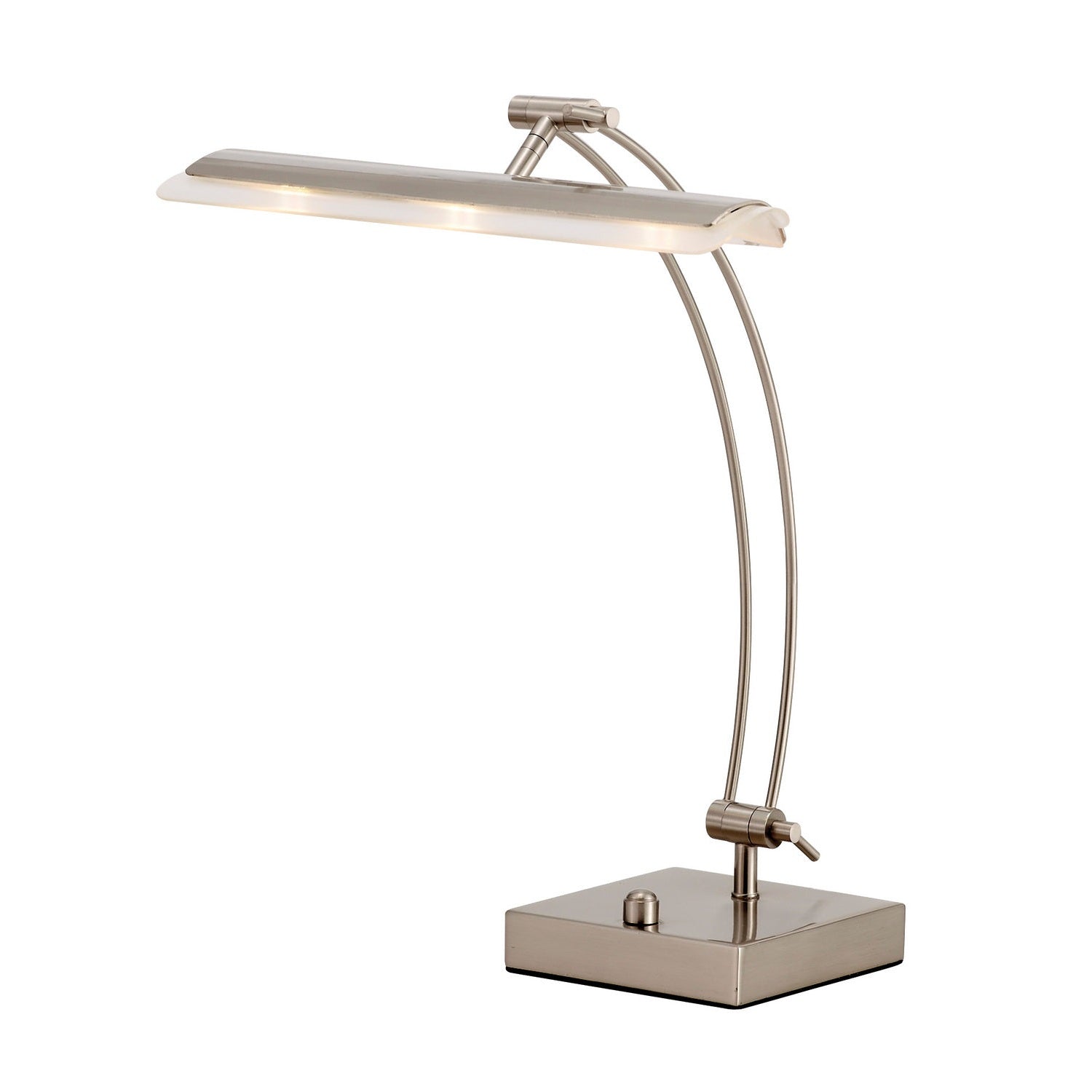 Adesso Home - 5090-22 - LED Desk Lamp - Esquire - Brushed Steel