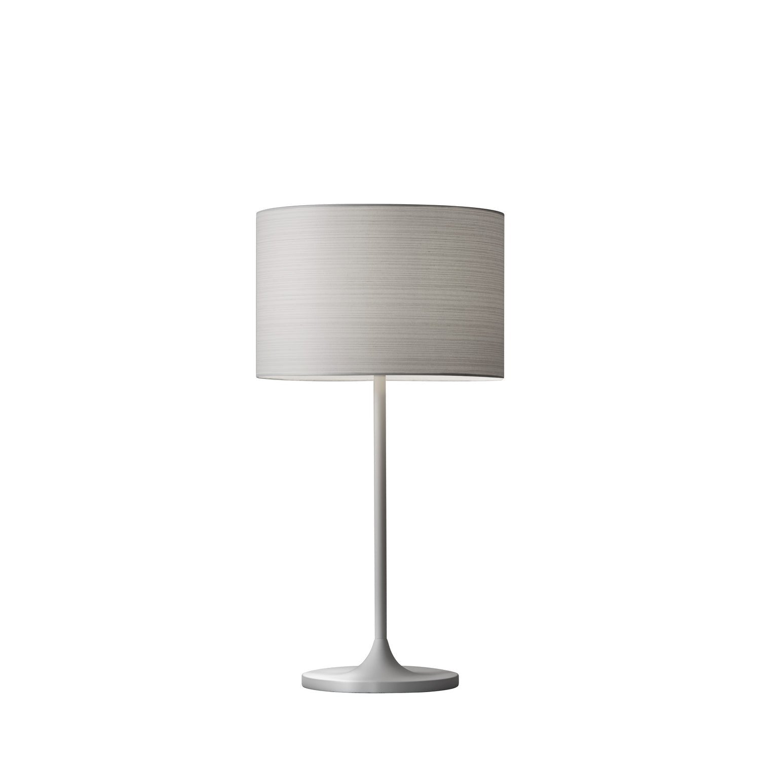 Adesso Home - 6236-02 - Table Lamp - Oslo - White Metal