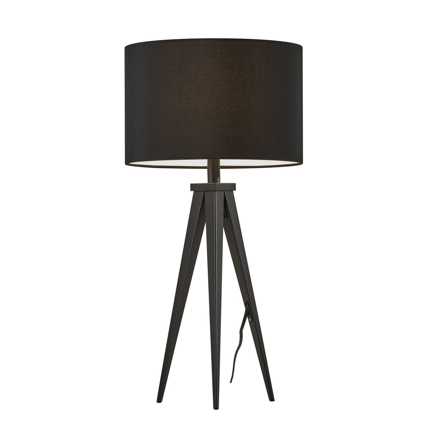 Adesso Home - 6423-01 - Table Lamp - Director - Black