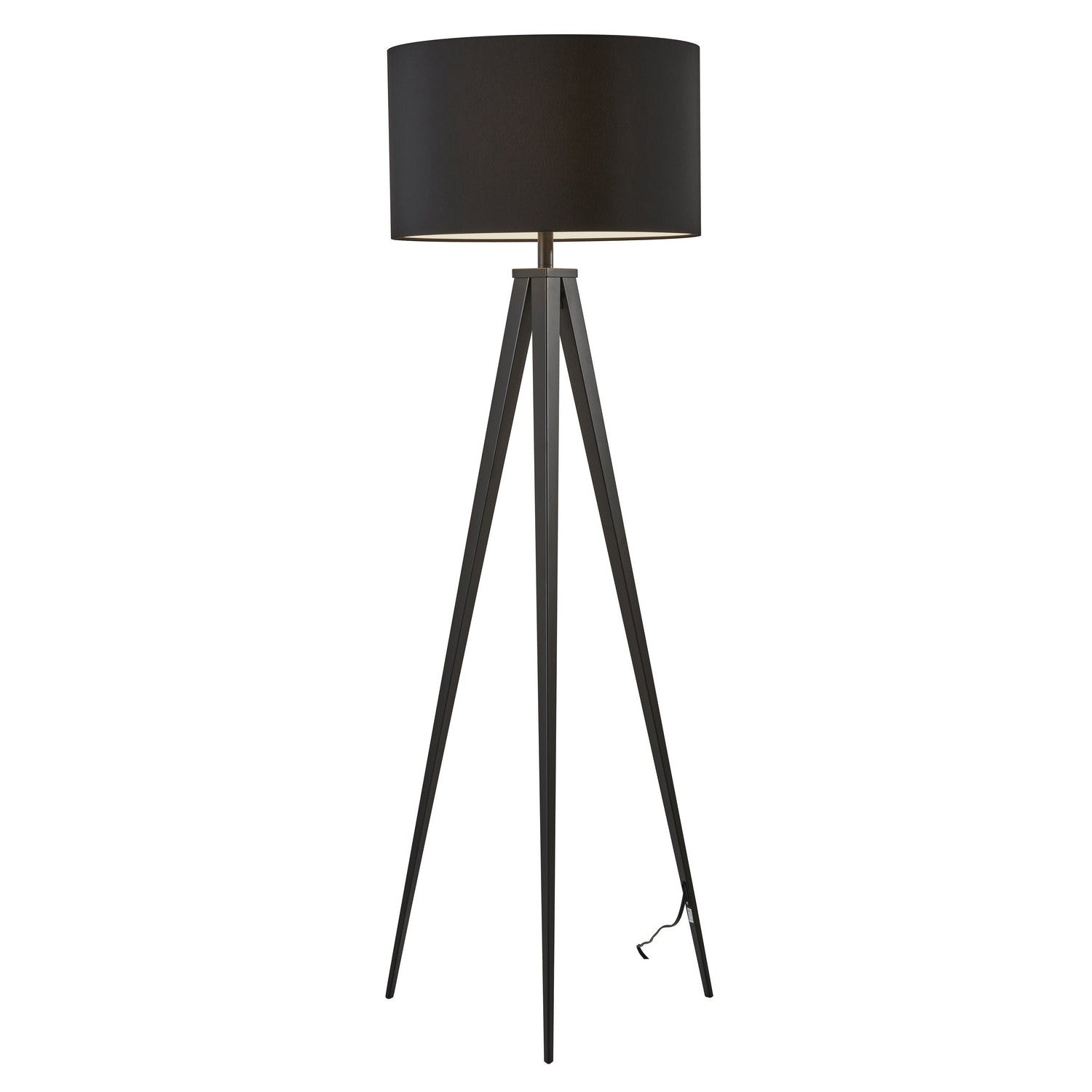 Adesso Home - 6424-01 - Floor Lamp - Director - Black