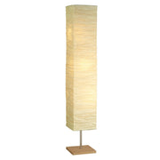 Adesso Home - 8022-12 - Three Light Floorchiere - Dune - Natural Wood