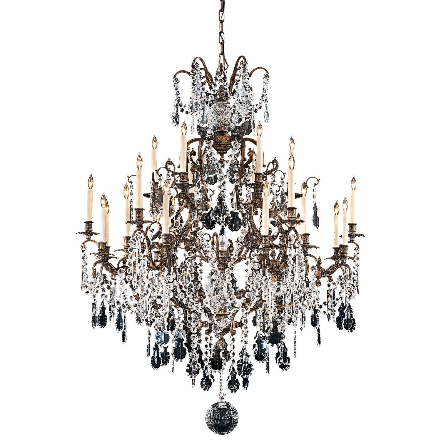 Metropolitan - N950040 - 24 Light Chandelier - Vintage - Oxidized Brass