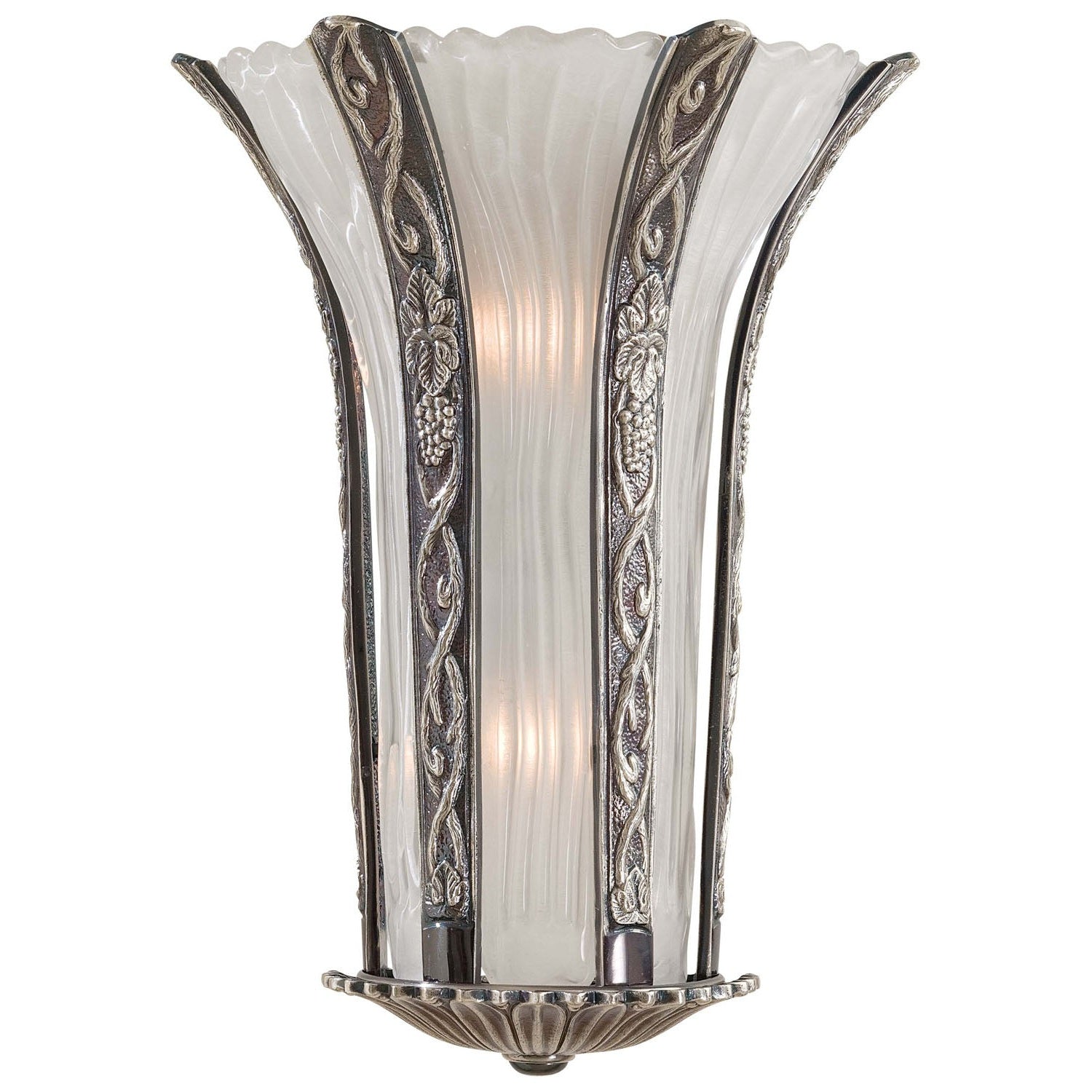 Metropolitan - N950334-54B - Two Light Wall Sconce - Metropolitan Family - Platinum