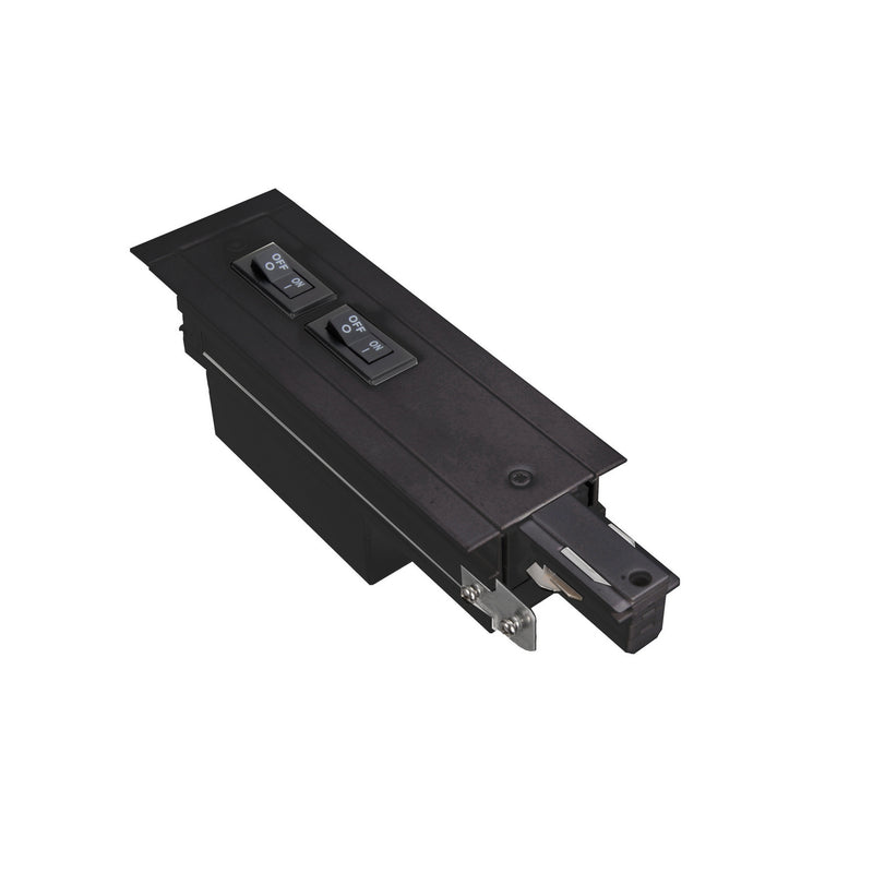 W.A.C. Lighting - WEDR-RT-2A-BK - Track Accessory - W Track - Black