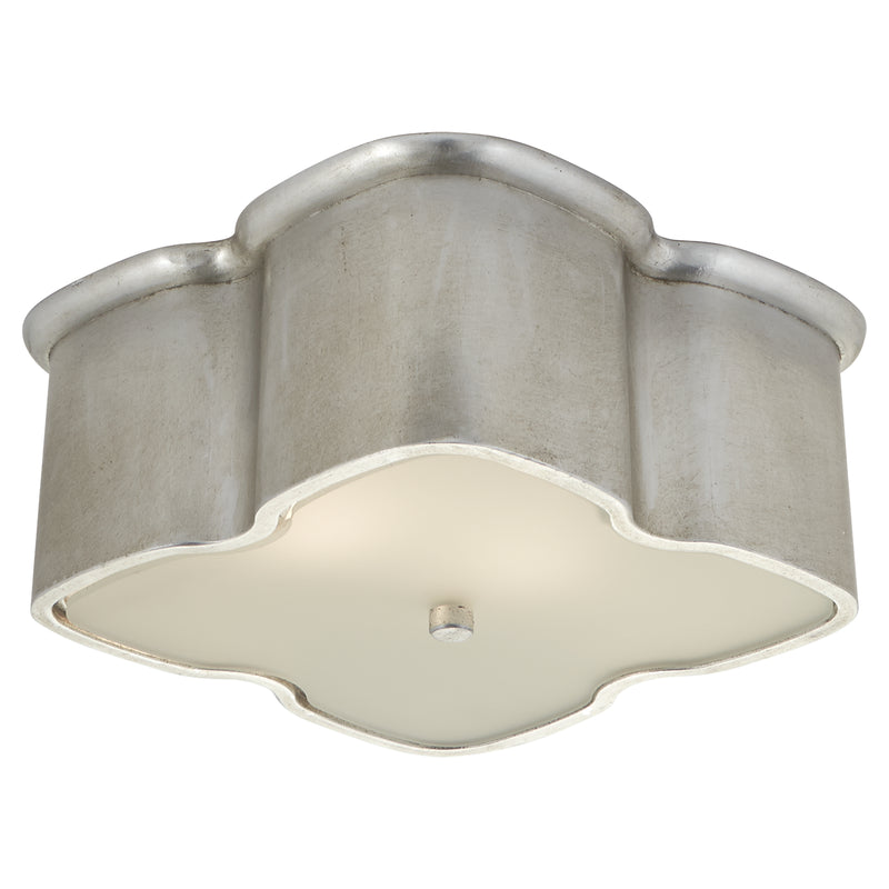 Visual Comfort Signature - ARN 4041BSL - Two Light Flush Mount - Bolsena - Burnished Silver Leaf