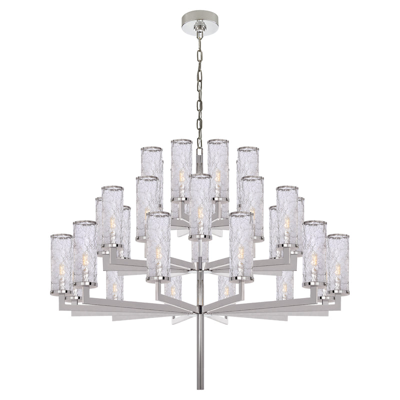 Visual Comfort Signature - KW 5202PN-CRG - 32 Light Chandelier - Liaison - Polished Nickel
