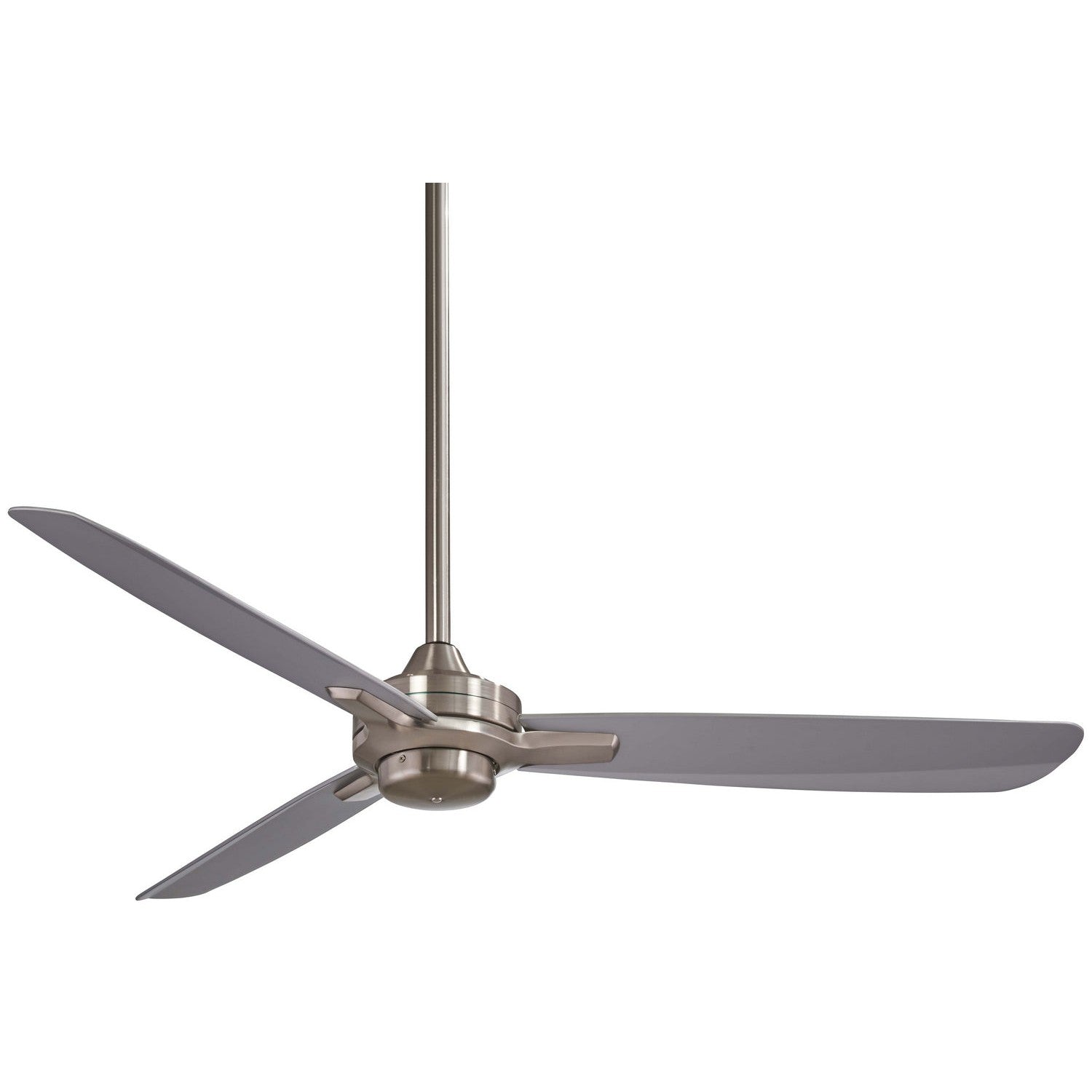 Minka Aire - F727-BN/SL - 52"Ceiling Fan - Rudolph - Brushed Nickel With Silver Blades