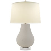 Visual Comfort Signature - CHA 8658VI-PL - One Light Table Lamp - Arica - Volcanic Ivory