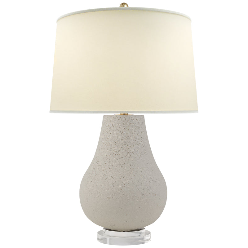 Visual Comfort Signature - CHA 8658VI-PL - One Light Table Lamp - Arica - Volcanic Ivory