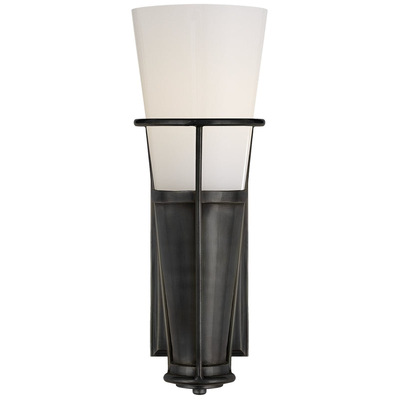 Visual Comfort Signature - TOB 2751BZ-WG - One Light Wall Sconce - Robinson - Bronze