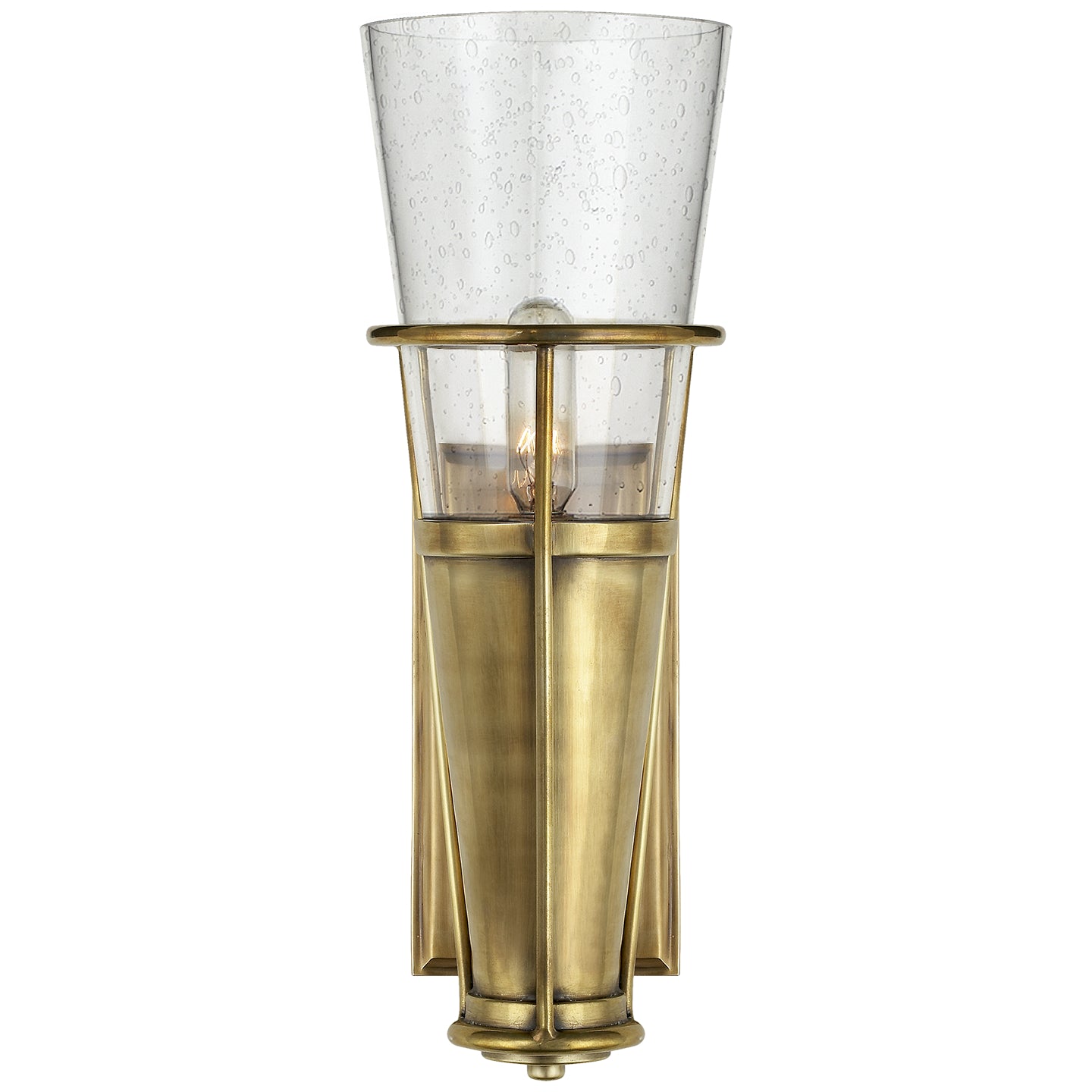 Visual Comfort Signature - TOB 2751HAB-SG - One Light Wall Sconce - Robinson - Hand-Rubbed Antique Brass