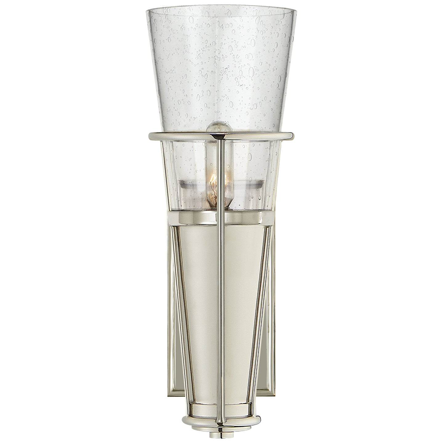 Visual Comfort Signature - TOB 2751PN-SG - One Light Wall Sconce - Robinson - Polished Nickel