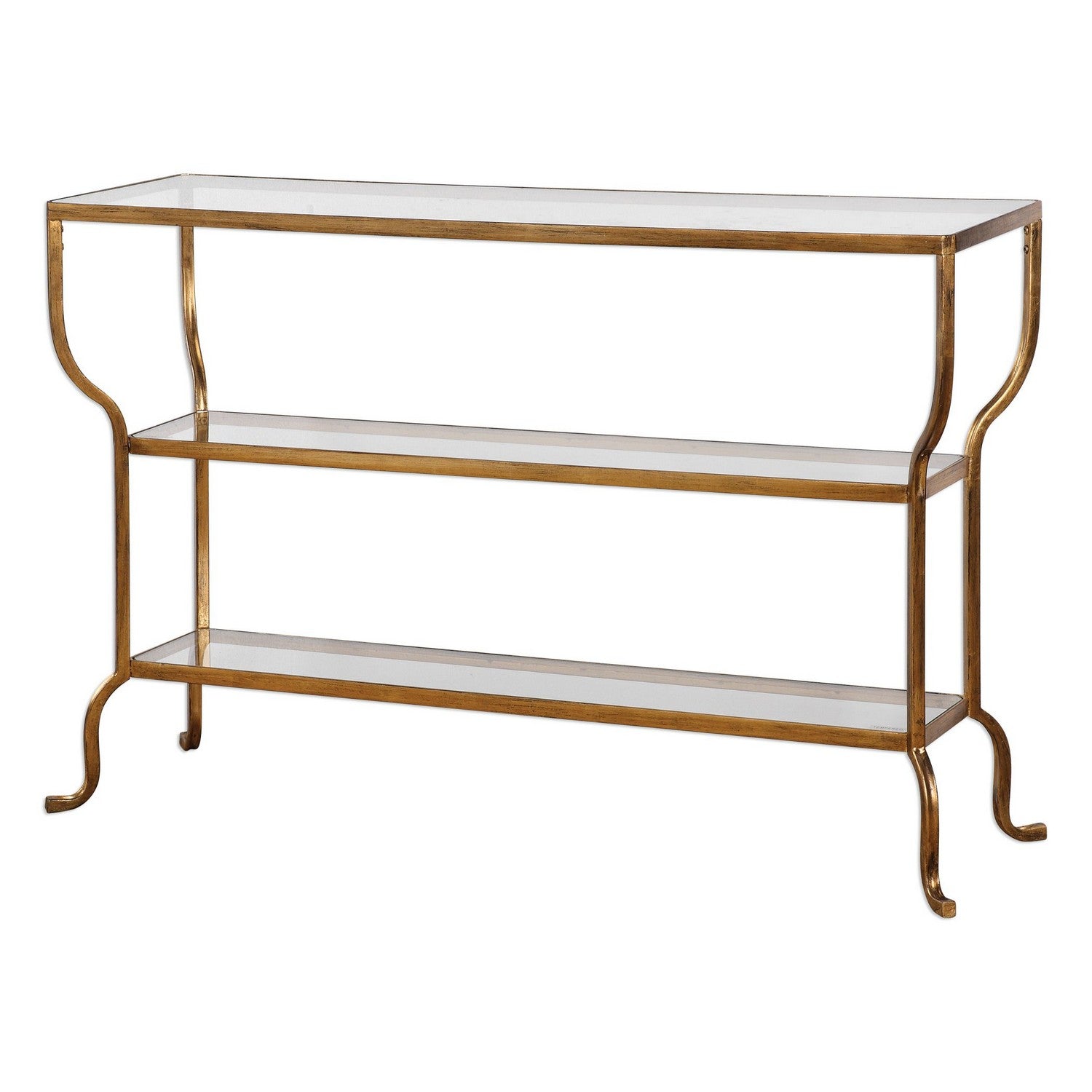 Uttermost - 24668 - Console Table - Deline - Antiqued Gold