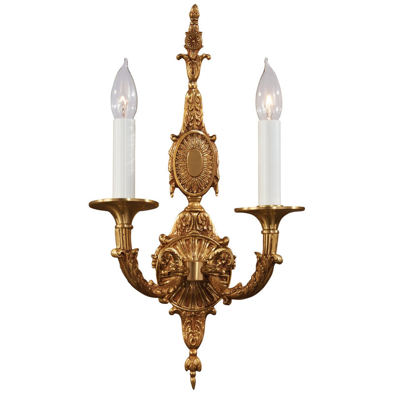Metropolitan - N950093 - Two Light Wall Sconce - Metropolitan - French Gold