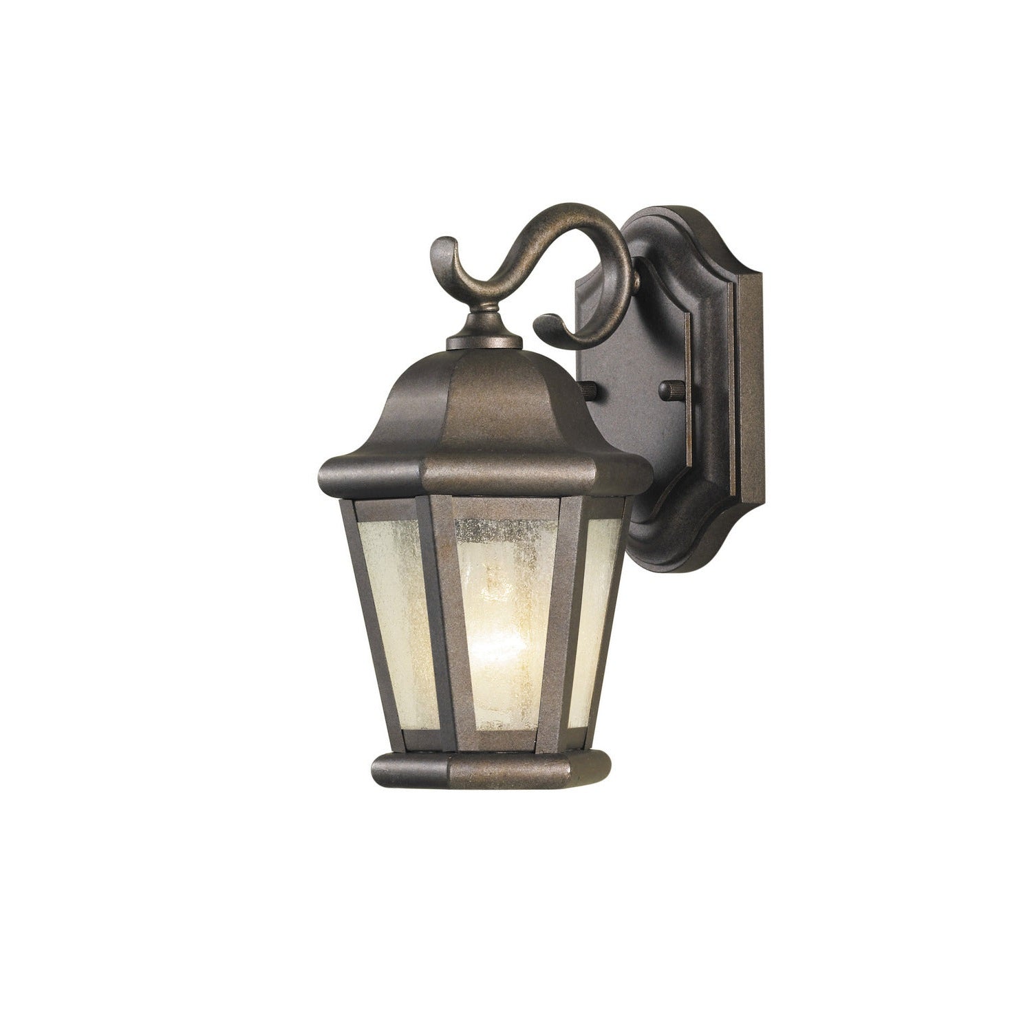 Generation Lighting - OL5900CB - One Light Outdoor Wall Lantern - Martinsville - Corinthian Bronze