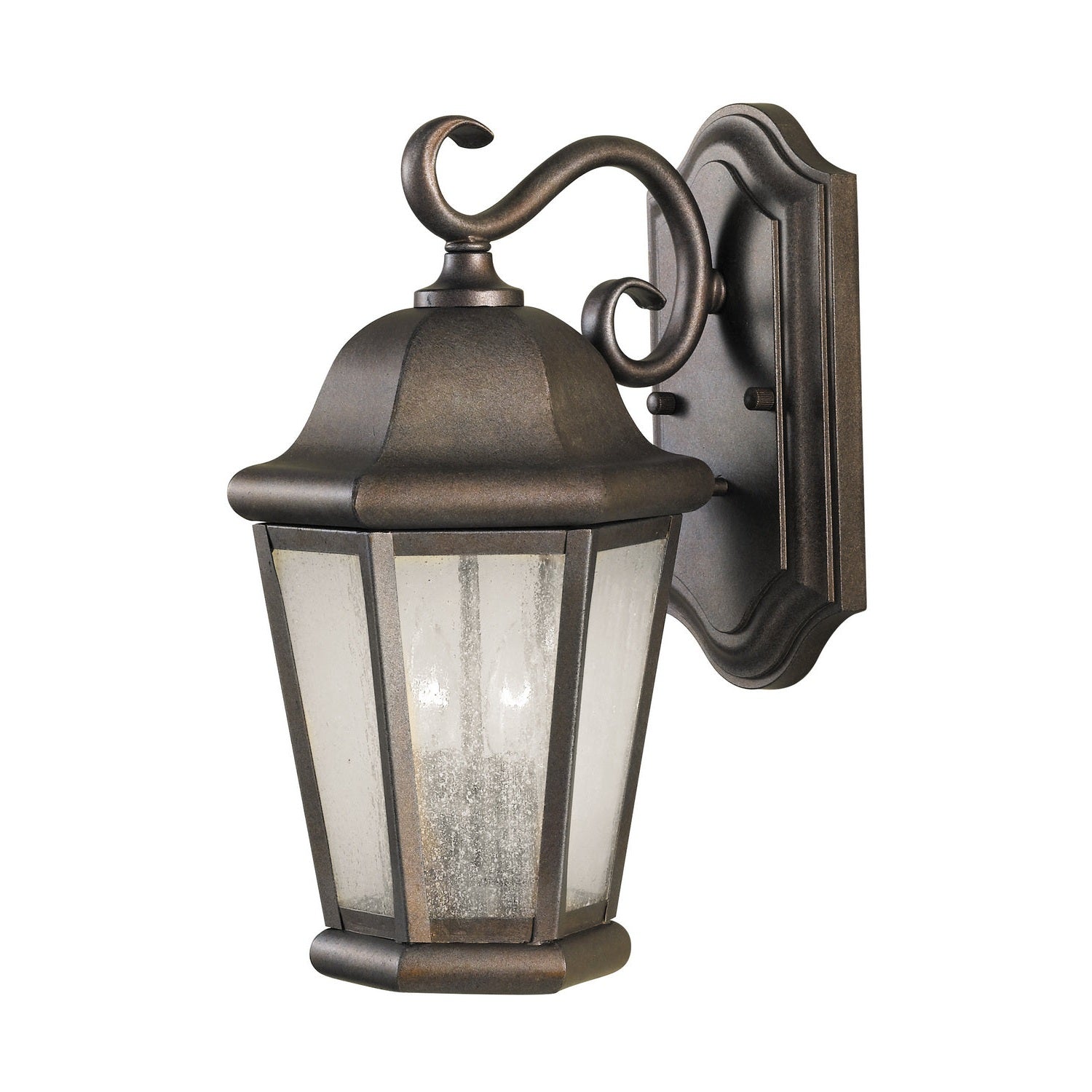 Generation Lighting - OL5901CB - Two Light Outdoor Wall Lantern - Martinsville - Corinthian Bronze