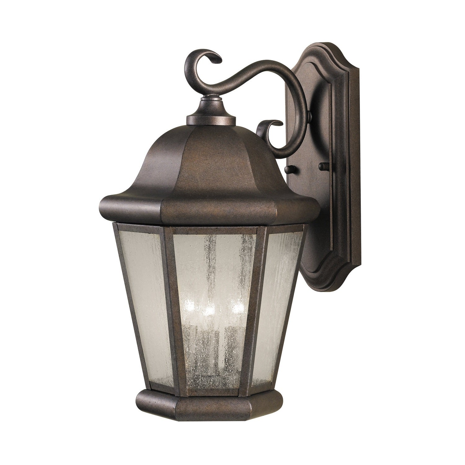 Generation Lighting - OL5902CB - Three Light Outdoor Wall Lantern - Martinsville - Corinthian Bronze
